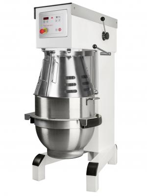 Batteur planétaire professionnel VARIMIXER AR80 de 80 litres pour les métiers de bouche et l'industrie agroalimentaire.