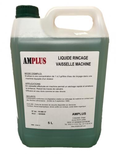 Liquide de rinçage vaisselle, nettoyage amplus jeros