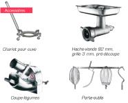 Outils Batteur mélangeur professionnel AR 80L VARIMIXER AMPLUS