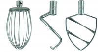 Outils du batteur professionnel VARIMIXER TEDDY pour la préparation de pâtes, crèmes, chantilly, meringues, glaçages et préparations salées.