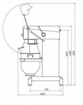 Batteur AR 60L VARIMIXER AMPLUS 