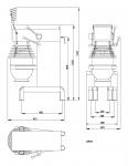 Dimensions batteur mélangeur professionnel VARIMIXER AR30